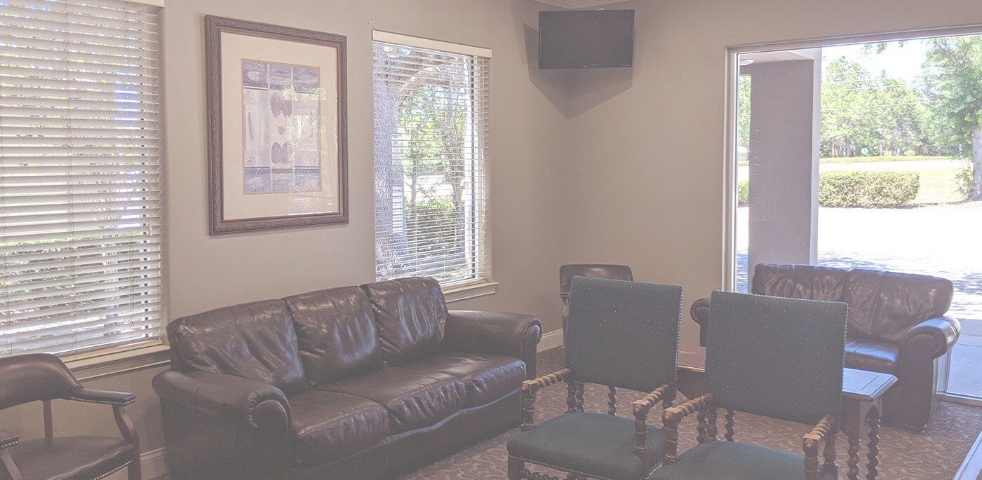 Dental office waiting room